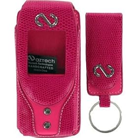 Motorola SLVR Magenta Naztech Boa Pouch