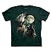 The Mountain Three Wolf Moon Short Sleeve Tee