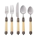 Hampton Forge Ltd. San Remo 20-pc. Flatware Set - Cream