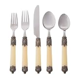 Hampton Forge Ltd. San Remo 20-pc. Flatware Set- Cream