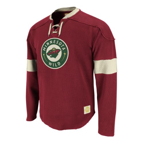 Minnesota Wild Retro Sport Jersey (Triathlon Red) Size M