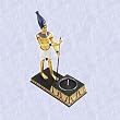 Egyptian king Ramese II statue Candle holder sculpture