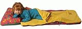 Bazoongi Kids Fun Fleece Slumber Sleeping Bag - Bright Butterfly