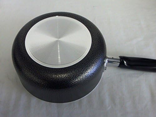 2 Qt Non-stick Sauce Pot Pan with Glass Lid Teflon Black ACE Dishwasher Safe