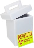 Bel-Art, Scienceware, 249600001, Box, High Density Polyethylene, Lead Lined, Storage, 6X6X8