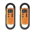Motorola TLKR T3 Two Way Radio Twin Pack - Orange