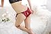 6 Pack of Women Sexy Lace Low Rise Panties Lingerie Open Crotch Thong G Strings