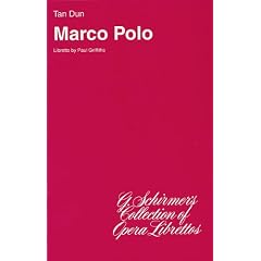 TAN DUN MARCO POLO (LIBRETTO) OPERA