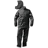 マック 技あり防水防寒スーツ [ブラック] 4L AS-3200