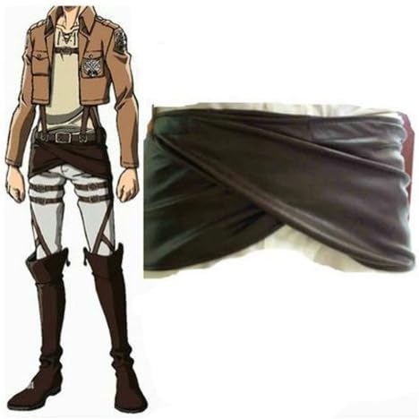 SHF Attack on Titan Shingeki No Kyojin Leather Apron-SIZE LARGE by Costume Accessories