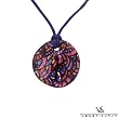 VENETIAURUM Made in Italy Attractive Necklace Made in Blue 925 Multicolor Murano Glass and 925 Sterling silver. Total item weight 12.5g Length 16.5in