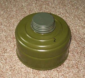 Soviet Russian Israeli NATO Gas Mask Replacement 40mm Filter Canister 40 mm