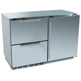 Perlick H2FD1RD5B 48 Built-in Freezer Refrigerator with 12.0 cu. ft. Capacity, Variable... by 