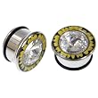 SUPER BLING W/ SUNFLOWER LOGO 11/16" - Sold as Individual