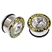 SUPER BLING W/ SUNFLOWER LOGO 11/16" - Sold as Individual