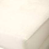 Bamboo Waterproof Mat Protector - Queen Ecru