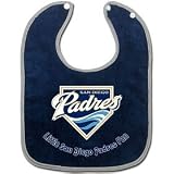 San Diego Padres Two-Toned Snap Baby Bib