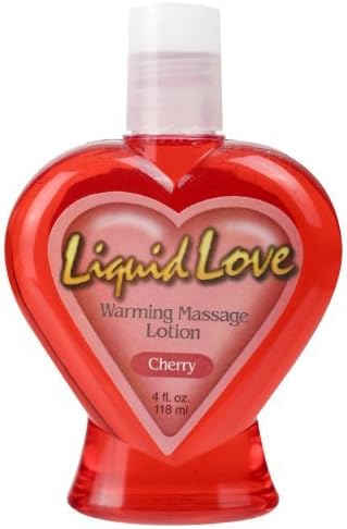 Liquid Love Warming Massage Lotion 4oz/118ml (Cherry) by Liquid Love