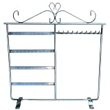 Decorative Heart Jewelry Stand Holder Organizer Earrings Necklaces Bracelets Tech Swiss