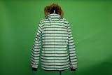 09-10モデル SCAPE(エスケイプ) WMSウェアー「EA JACKET」GRAY×GREEN BORDER サイズMの画像