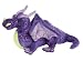 Plush Thunder Bolt Purple Dragon 11