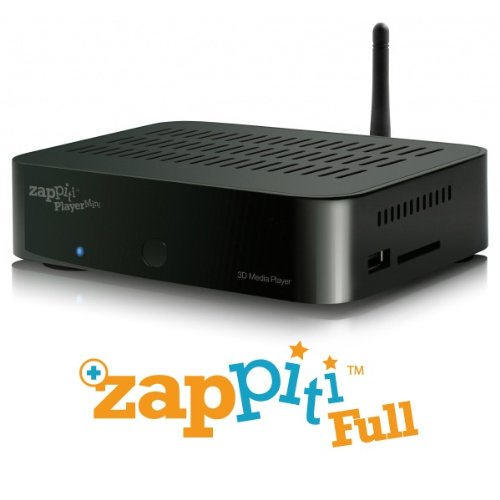 Zappiti Player Mini - Lecteur multimédia de dernière génération compatible 3D