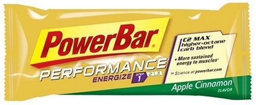 PowerBar Performance The Original Energy Bar, Apple Cinnamon, 2.29-Ounce Bars (Pack of 24) by PowerBar