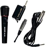 Wired & Wireless Microphone Red