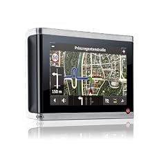 Falk Vision 700 Navigationssystem inkl. TMCpro (10,9 cm Display, Kartenmaterial Europa 43,Premium Karten Dienst, Sprachsteuerung, Bluetooth, 3D-Gel�nde, Stadt Aktiv, Lernende Navigation)