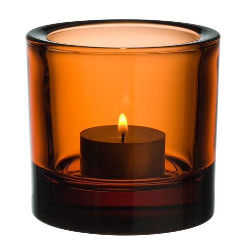 iittala Kivi Candle Holder - Orange