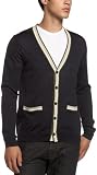 Perry Ellis Men's Tipped Cardigan Sweater