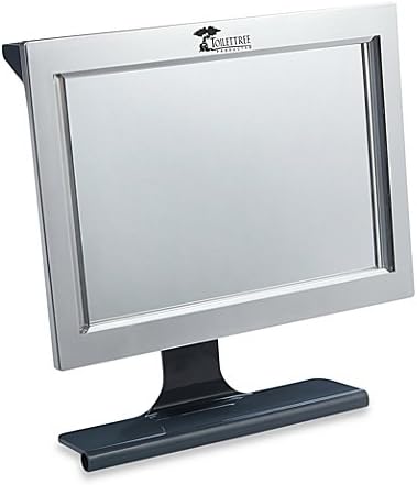 Deluxe LED Fogless Shower Mirror with Squeegee