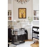 Argington Organic Bam Bassinet Bumper, White