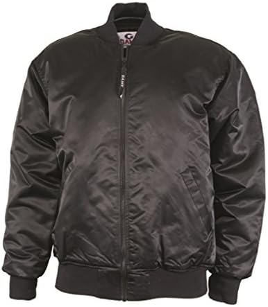 Game Sportswear Pro-Satin Zip front Jacket X-Large Black