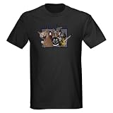 litterbox cat rock dark black, cardinal red Music Dark T-Shirt by CafePress litterbox cat rock dark black, cardinal red Music Dark T-Shirt by CafePress