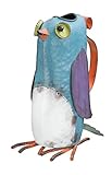 Regal Art and Gift Folk Bird Watering Can, Blue