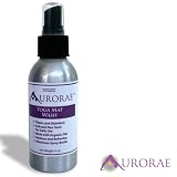 Aurorae Organic Yoga Mat Wash-Cleans, Restores, Refreshes and Disinfects your Yoga Mat, Biodegradable. USDA approved, Made in USA