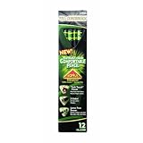 Dixon Tri-Conderoga No. 2 Triangle Pencils Six 12-Count Boxes, Total 72 Pencils, (Wood Cased, Black Writing) w/BONUS Sharpener (22500)