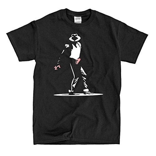 Michael Jackson Illustration black T-Shirt