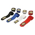 Profi Boxbandagen 3,00m lang / 2er Set inkl. Gebrauchsanleitung (Wickeltechnik) s/w