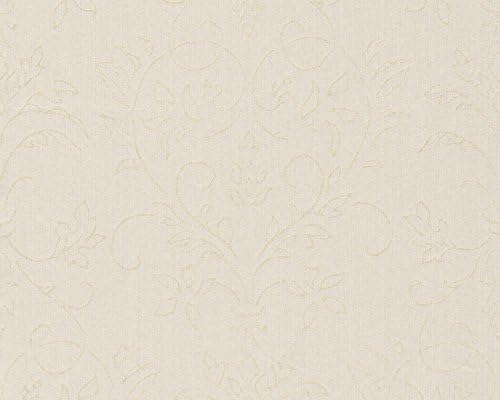 Haute Couture III Euro-roll - material: non woven material (textile surface) - colour: cream-beige (with glitter particles) - article no. 7629-0625