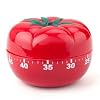 (Price/Pieces)Lovinghome™ 60-Minute "Red Tomato" Kitchen Timer, Mechanical Timer