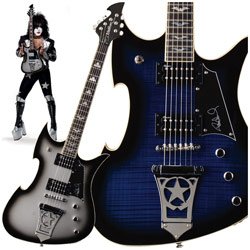 Washburn PS600 Paul Stanley Signature Series Electric Guitar (Blue Burst)