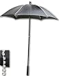Crystal Accented Nylon Parasol in Asst. Colors