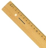 30cm Metric Wooden Ruler High Quality Beech Wood Eco Friendly Super Light Rule