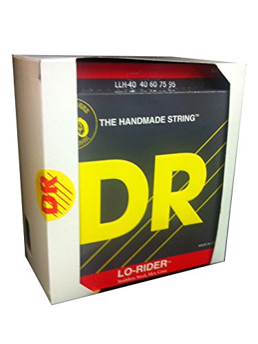 DR StringsLo Rider LLH-40 Lite-Lite Stainless Steel 4-String Bass Strings