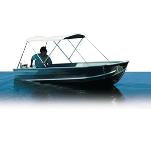 Attwood Buggy Style Pontoon Bimini Acrylic Fabric Top for Model A by