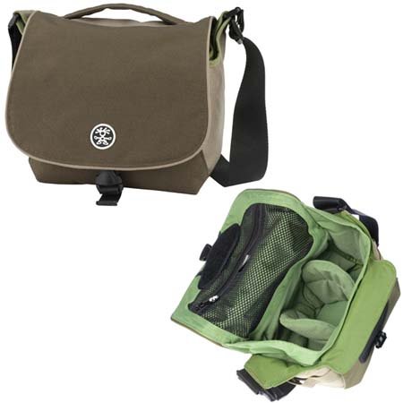 Crumpler 5 MILLION DOLLAR HOME Shoulder Photo Bag (Dark Brown/Oatmeal/Light Olive)