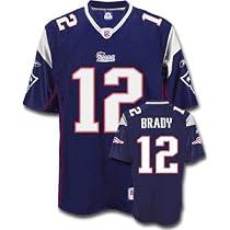 Tom Brady Reebok NFL Home Premier New England Patriots Youth Jersey