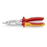 KNIPEX(クニペックス) 絶縁エレクトロプライヤー(スプリング付) 1396-200 [並行輸入品]